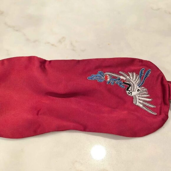 Embroidered Eye Mask – Summer Palace Souvenir - Picture 2 of 4